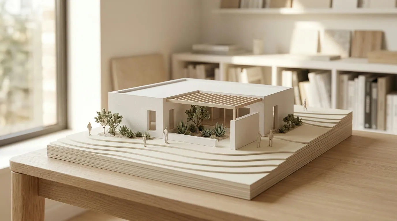 Shira Ovitz Arc Design - architectural model