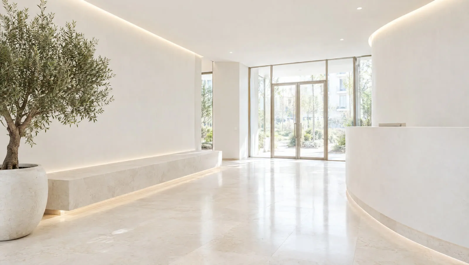 Lobby and common area design