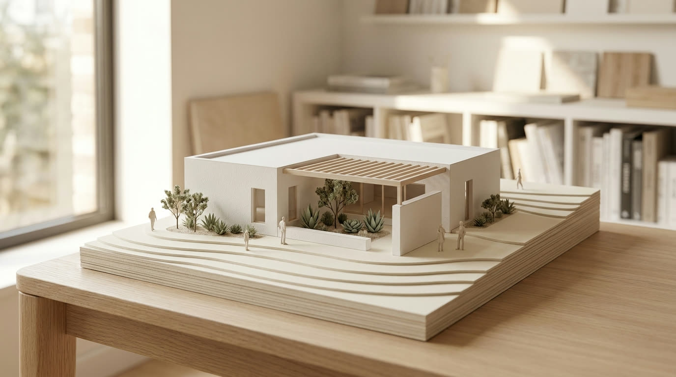 Shira Ovitz Arc Design - architectural model